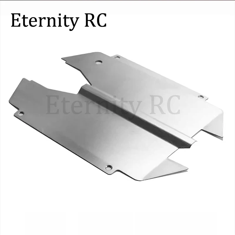 MJX 10208 Stainless Steel Chassis Armor Protector 1/10 RC Car Upgrade Parts Accessories