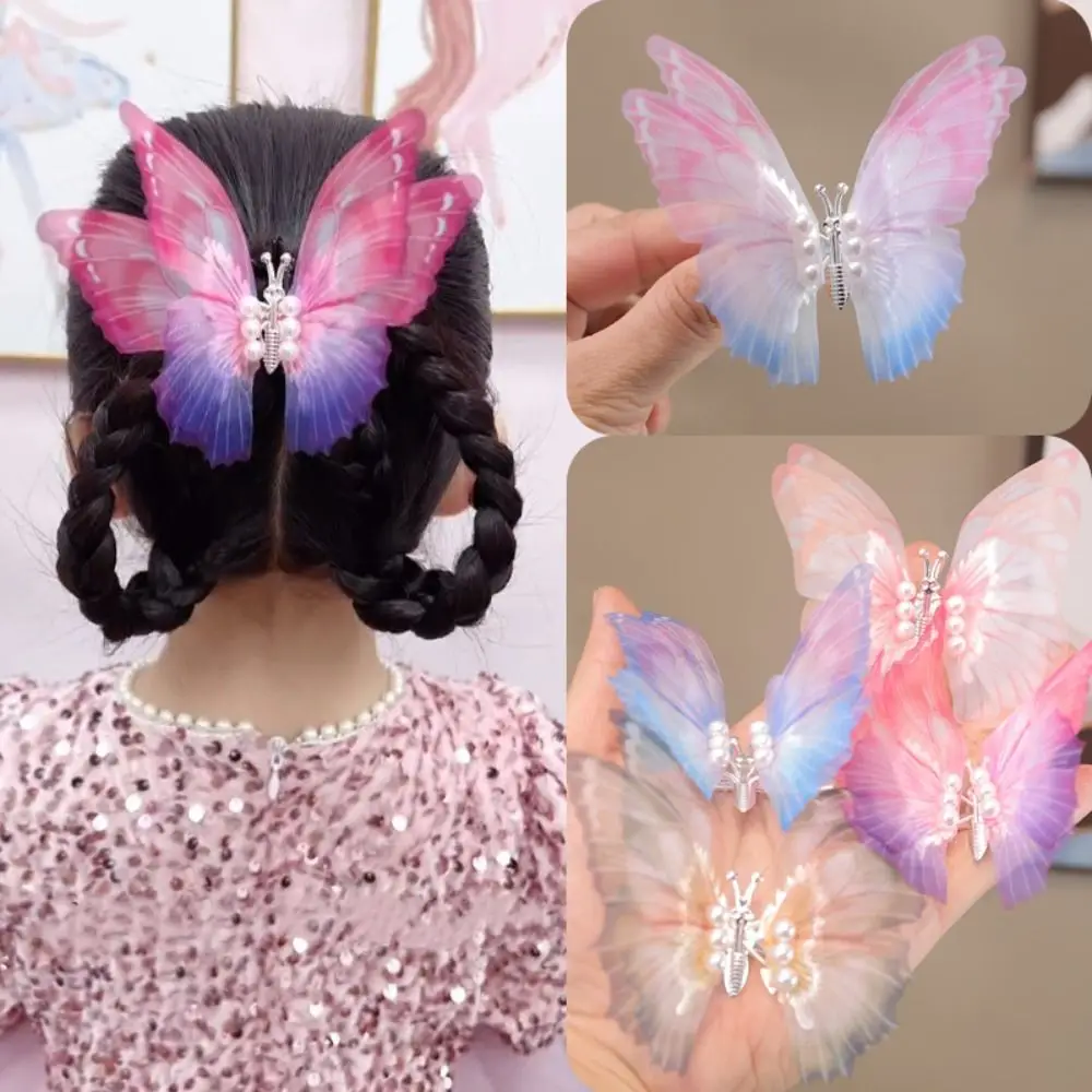 

Girl Hair Clip Girl Side Clip Princess Children Hairpin Girl Hair Accessories Butterfly Hairpin Ancient Style Hairclip