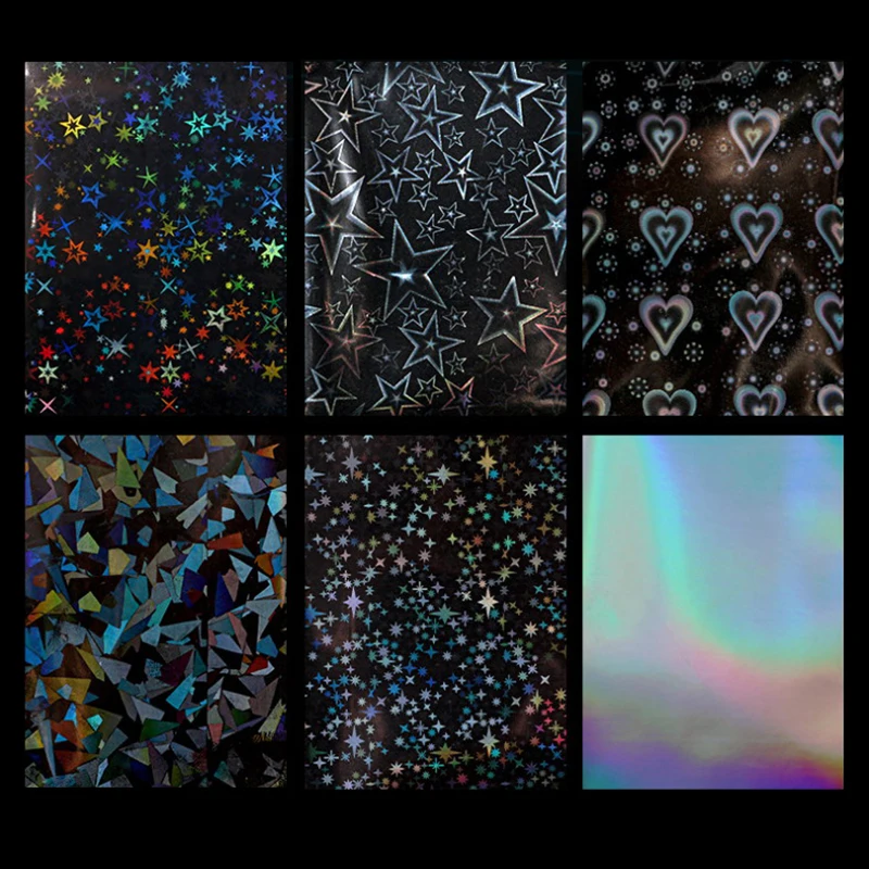 

New 100pcs Transparent Laser Kpop Card Sleeves Star Card Cover Photocard Holder Game Card Protector Photo Cards Cover