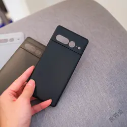 Luxury Shockproof Ultra-Thin Slim Phone Case for Google Pixel 7a (Black A1)