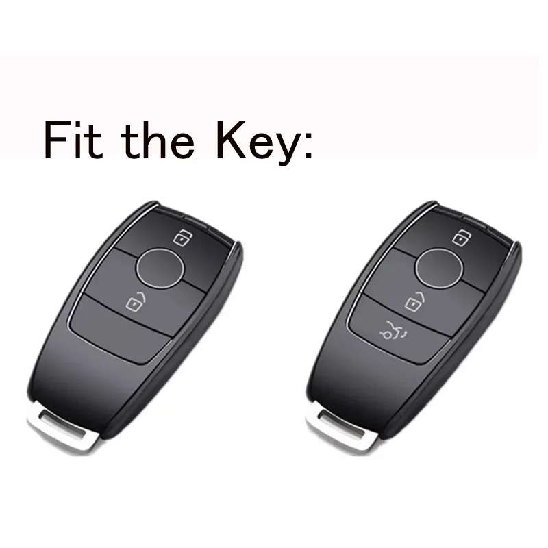 Custodia per Chiave/telecomando per Mercedes Benz classe E S GLE A220 W213 E200 E300 E220 E320 E260 E43 accessori portachiavi Auto - Sd03b041fa32345a8ba47a4c56c67cce1N