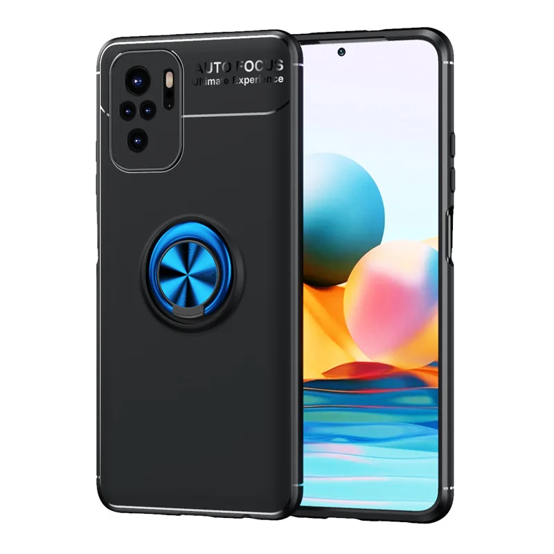 

Чехол для Xiaomi Poco M5S, чехол для Poco M5S, противоударные Чехлы, бампер для телефона, мягкое кольцо, магнитный держатель для крышки Poco M5S, чехлы