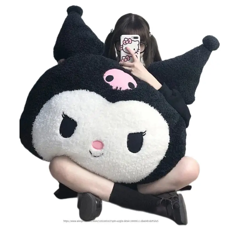 Oversized Kuromi Melody Plush Pillow Giant Toys Super Soft Plush Pillow Cushion Kawaii Plush Sweet Housewarming Birthday Gift lamp shade cloth lampshade mushroom housewarming gift decor shades decorative mini lined household accessory