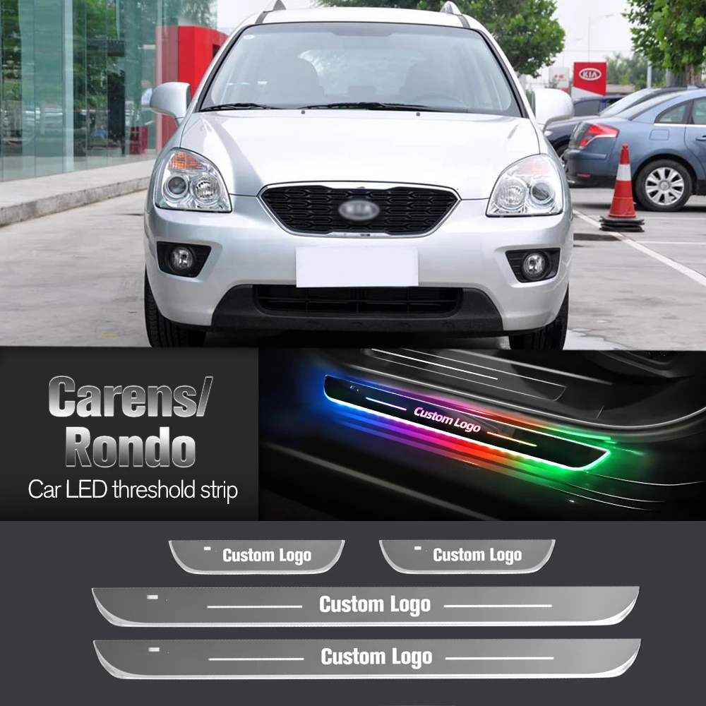 

Car Door Sill Light For Kia Carens Rondo 1 2 3 4 1999-2021 Customized Logo LED Welcome Threshold Pedal Lamp Accessories