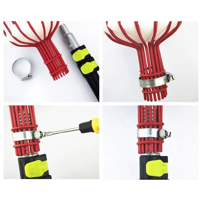 Fém Üvegházhatású Gyümölcsök Szedés Szerszám Alma Körte Peaches Narancssárga Fogó Válogató - Image 5