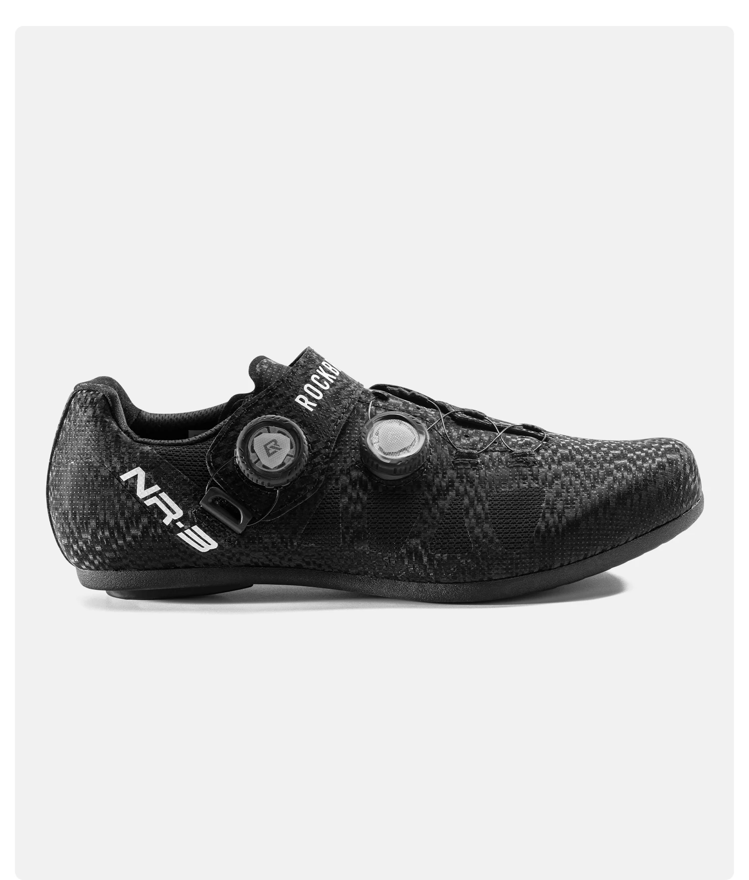 ROCKBROS Professionelle Radsportschuhe Leichte Atmungsaktive Nicht-Assistierende Radsportschuhe Praktische ETIE-Knopfverschluss-Sneaker – Detail 21
