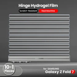 Ultra Protective Hydrogel Film Sticker - 10 - Pack Anti - Scratch Case - Samsung Z Fold8 (Transparent - 10PCS)