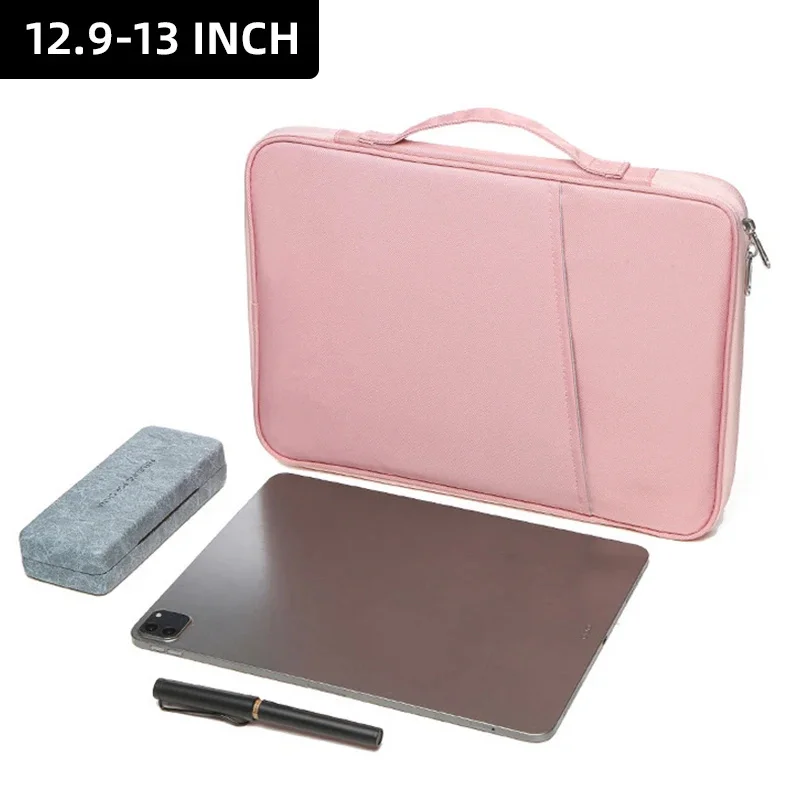 thumbnail image 1 of Funda para iPad, MacBook, a prueba de golpes, para tableta, bolso de mano de negocios, funda para portátil, funda ultraligera y gruesa, paquete XA340C, 1 of 5
