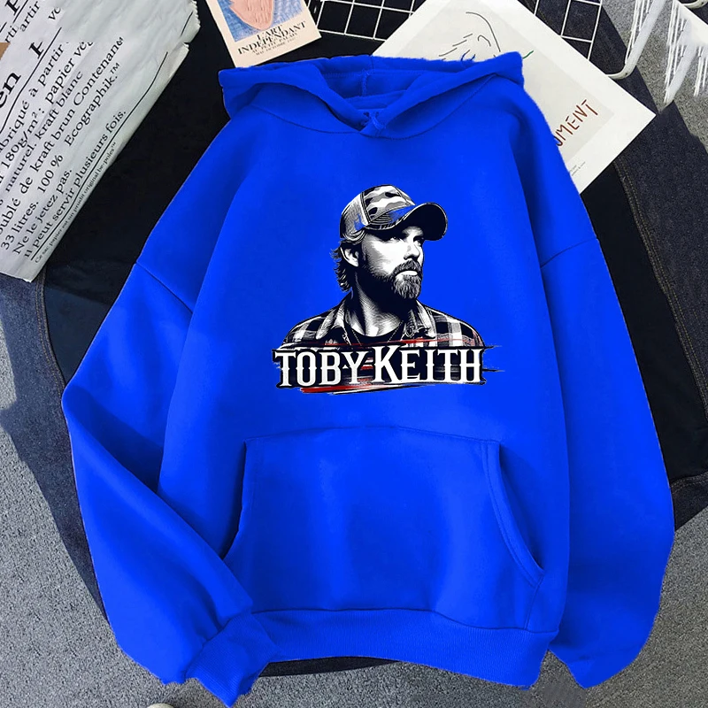 Toby Keith Printing Hoodie Cute/kawaii Animal Clothes Autumn Women/men Fleece Sweatshirt Slight Strech Pullover Long Sleeve Tops