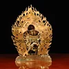 Home Gift Chinese Style Crafts Decoration Pure Copper Yamantaka Buddha Statue Home Serving 4