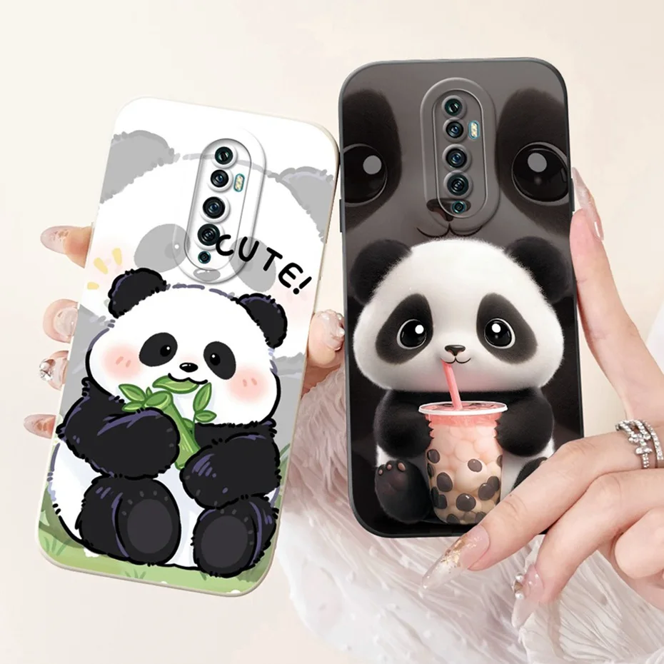 Cute Cartoon Soft Silicone Lens Protective Phone Case