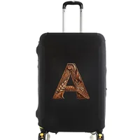 Luggage Cover Protective Covers Travel Luggage Scratch Proof Dust Cover Reusable Dust Cover Washable Wood Art  Print Pattern 2