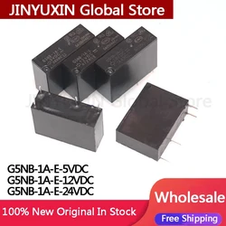 Wholesale Pack of 10 High - Quality DC Relays - 5A, Multiple Voltage Options (G5NB - 1A - E - 5VDC)