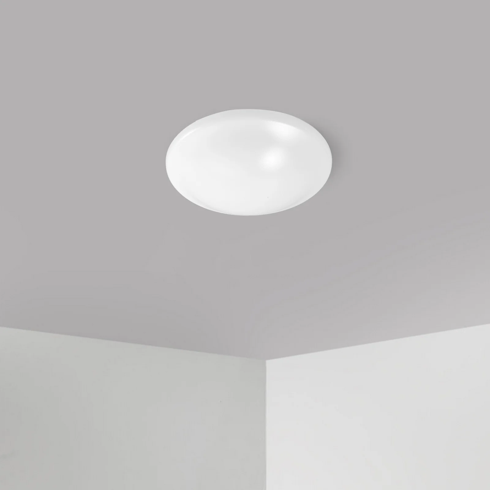 Round Lampshade Light Covers Ceiling Diffuser Replacement Office Lighting Commercial Sturdy Pc Material White Bedroom Balcony ceiling lampshade