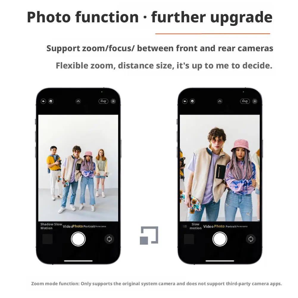 원격 제어 기능 호환 리모컨은 iPhone iPad에 적합합니다. 블루투스 페이지 넘김 링 롤러 카메라 모두