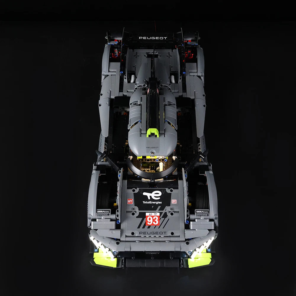 レゴテクニック42156 peuugeot 9x8 24h le mansハイブリッドハイパー 