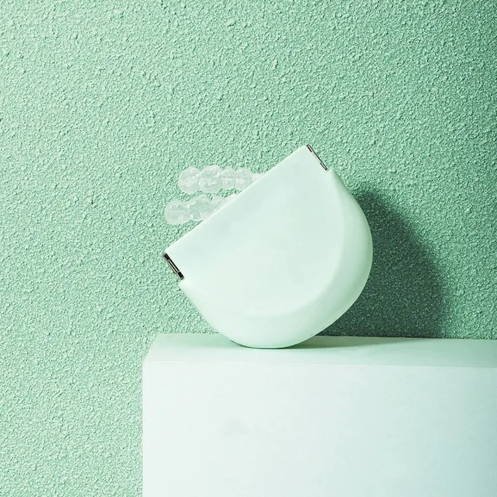 Braces Box Orthodontic Retainer Case Cleaning Box Denture Bag Denture Bathing Box False Teeth Storage Box Silicon Denture Case