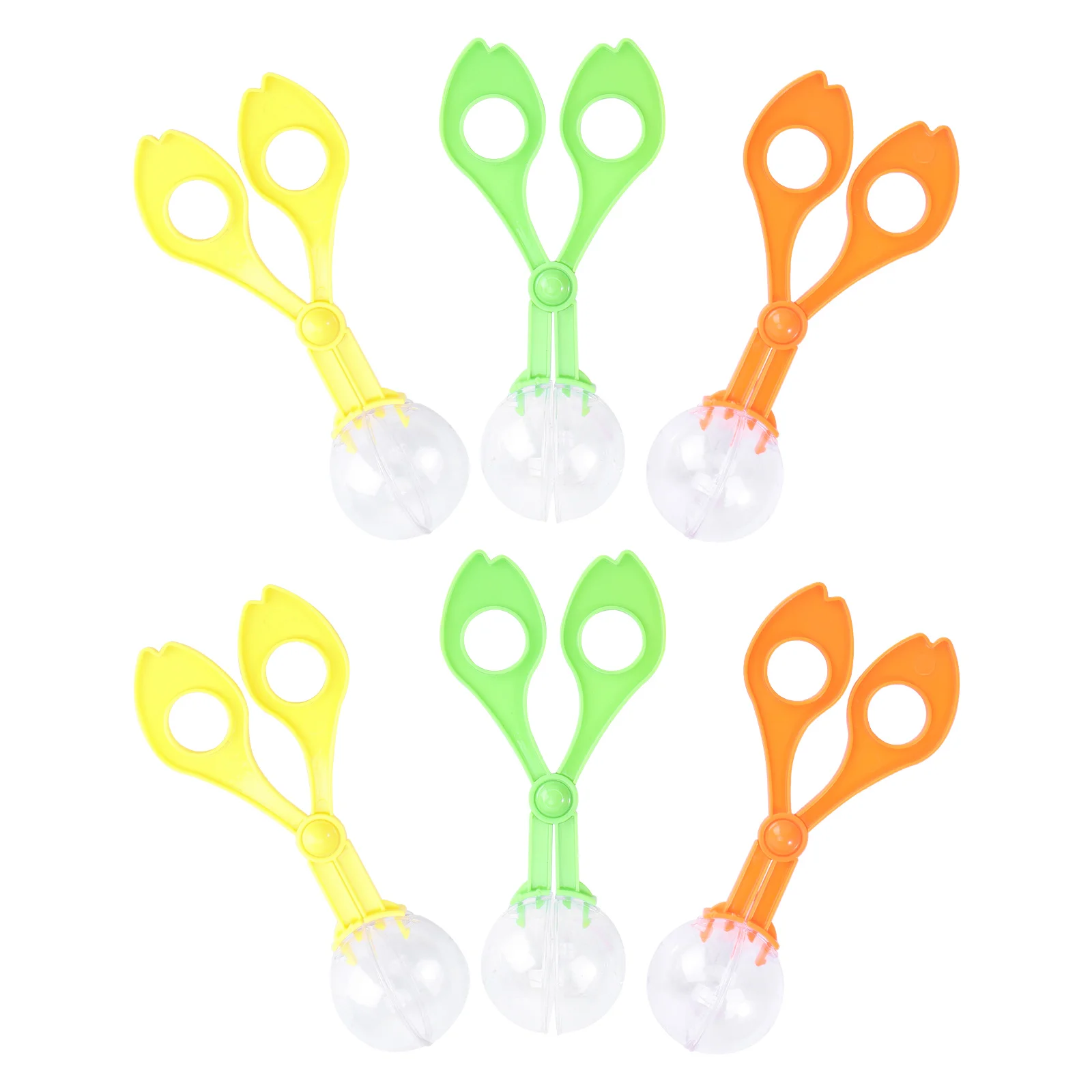 

Handy Scoopers Bug Catcher Bug Tongs Insects Catch Clamp Scissors Outdoor Toys for Kids (Random Color 14cm)