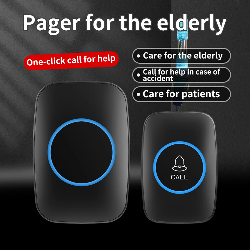 alarme sem fio handicap pager fall alert 02
