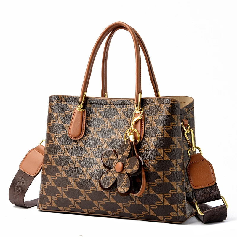 

Luxury Designer Brand Handbags Women Bags Soft Printed Flower Ladies Large Shoulder Messenger Crossbody Handbag Classic Tote Bag