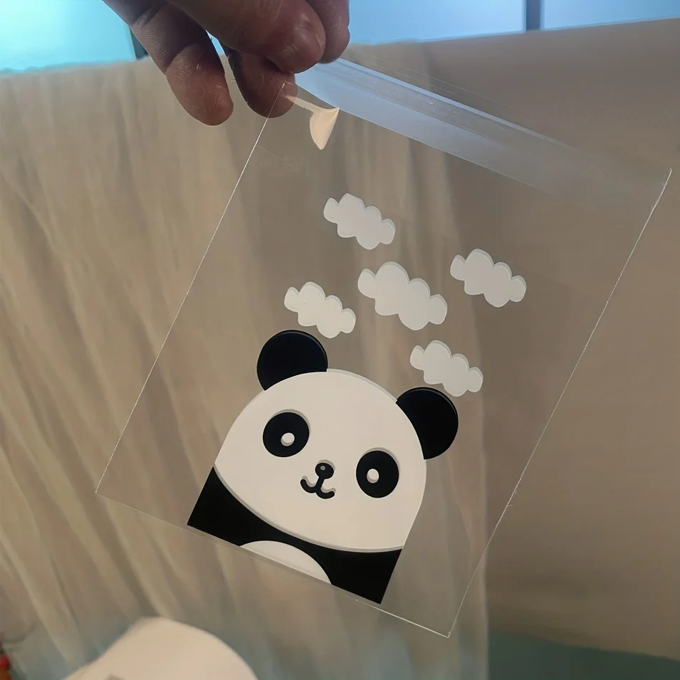 100pcs Panda Biscuit Bag