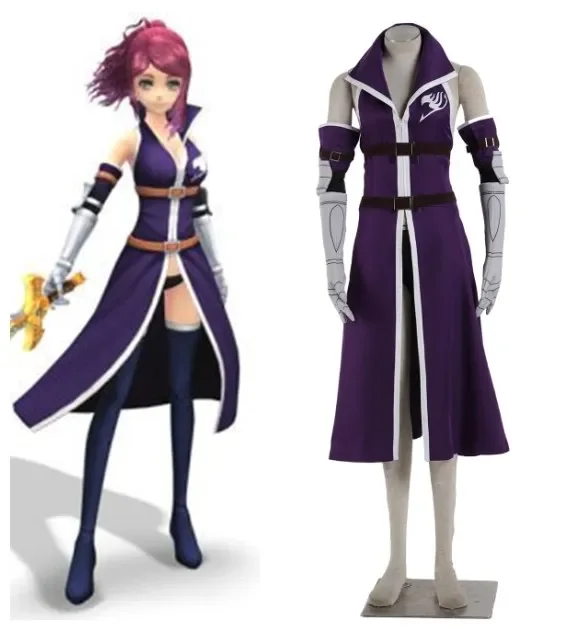 

Fairy Tail Erza Scarlet Outfit costume Cosplay