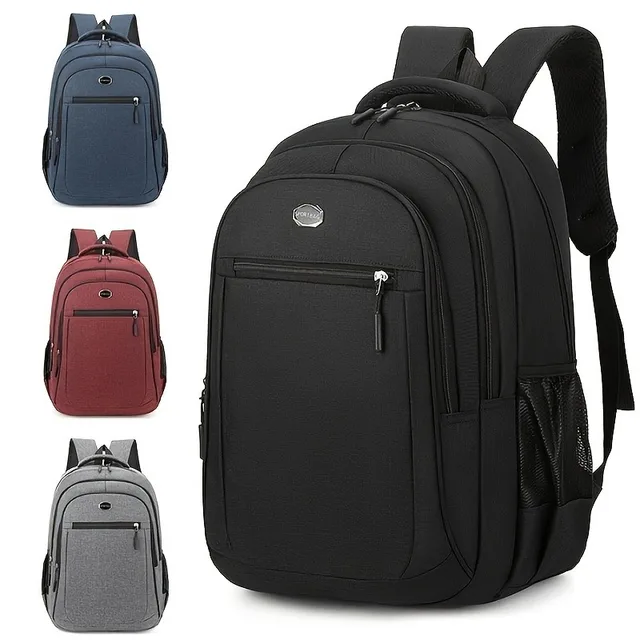 Large Capacity Backpack, Men's And Women's Student Computer BagMulti Pocket Waterproof And Wear-resistant Commuting Backpack,Chr 2