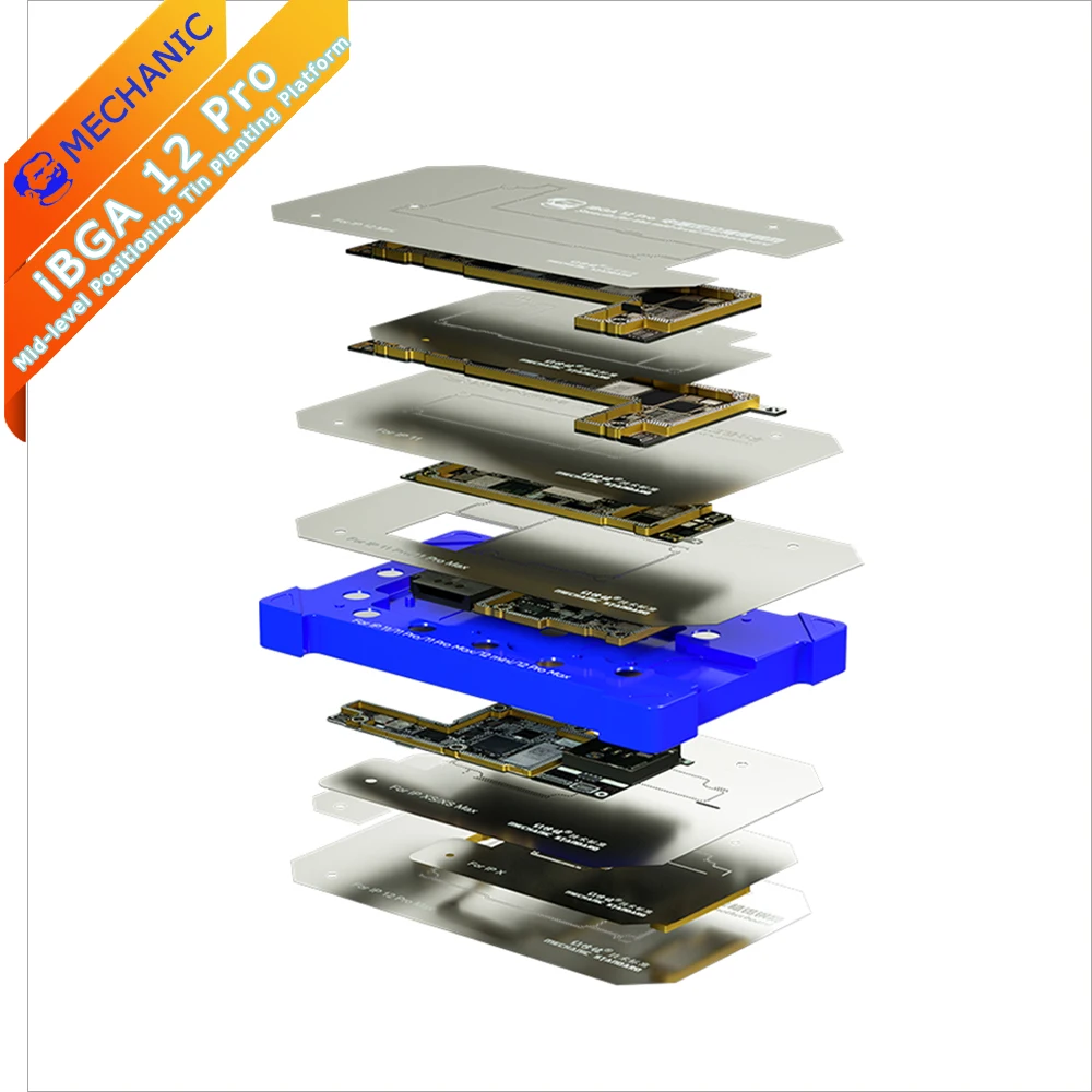 Tin Planting Platform Mechanic Ibga 12 Pro 10 In 1 Per Iphone Ipx Xs 11 12 Pro Max Mini Posizionamento Automatico Strumenti Per Piantare Stagno