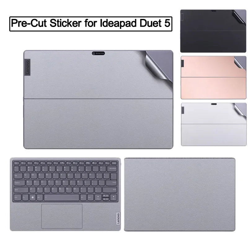 Lenovo IdeaPad Duet 5 12IAU7 12IRU8 12.4 Yoga Duet 7 13 Pre-Cut Vinyl Sticker Anti Scratch Waterproof Laptop Cover Film