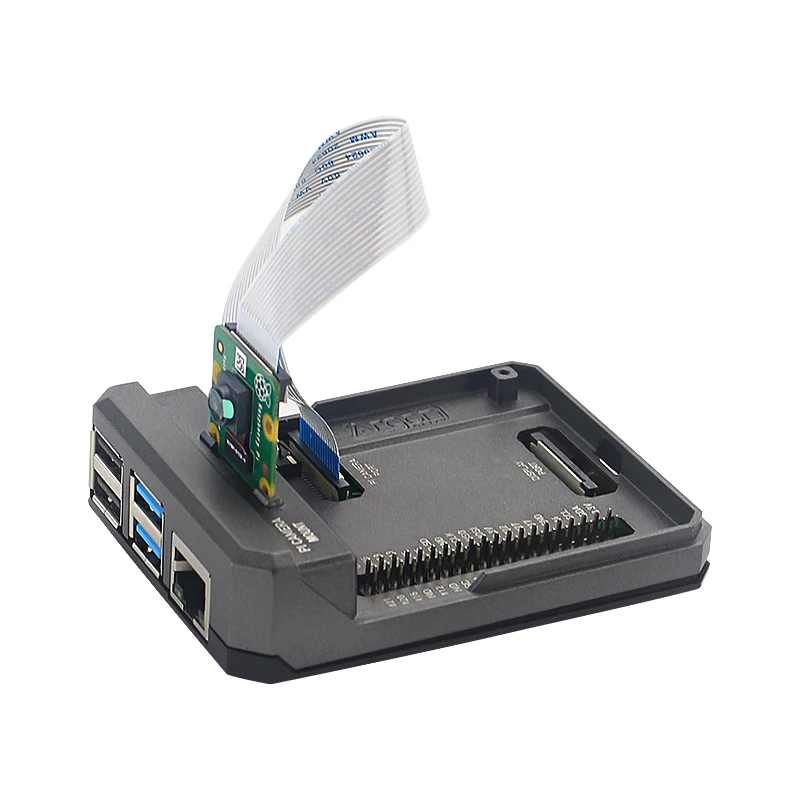 Dissipador de calor de resfriamento passivo Ventilador opcional para Pi 4 B