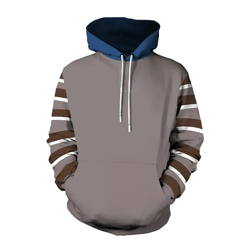 Creepypasta 3D Hoodie Pullover Ticci Toby Jacke Cosplay Kostüm Anime 3D Sweatshirt Herren Casual Herbst Pullover Übergröße Großhandel