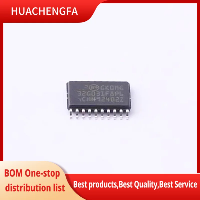 

5pcs/lot STM32G031F8P6 32G031F8P6 031F8P6 TSSOP-20 32-bit microcontrollers MCU