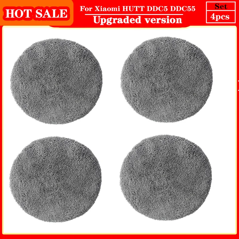 original quality For HUTT DDC6 DDC5 DDC55 Part Pack Electric Window Cleaner Robot Rag MOP Window Glass Cleaning Clothes Kits