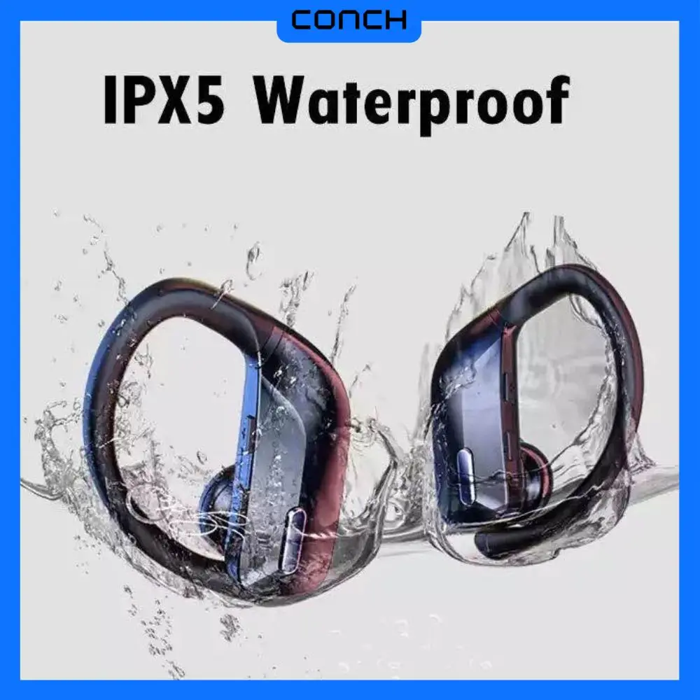 

Wireless Sports Bluetooth Headphones Ear Hook Noise Reduction Waterproof Gaming Earphone with Built in Microphone