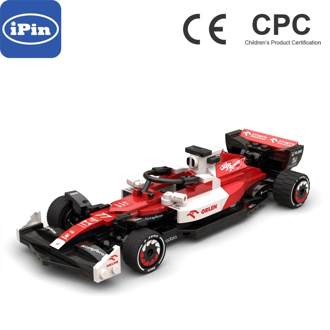 

MOC-108633 Alfa Romeo F1 Building Blocks 304pcs High-tech DIY Toys For Kids Children Birthday Gifts