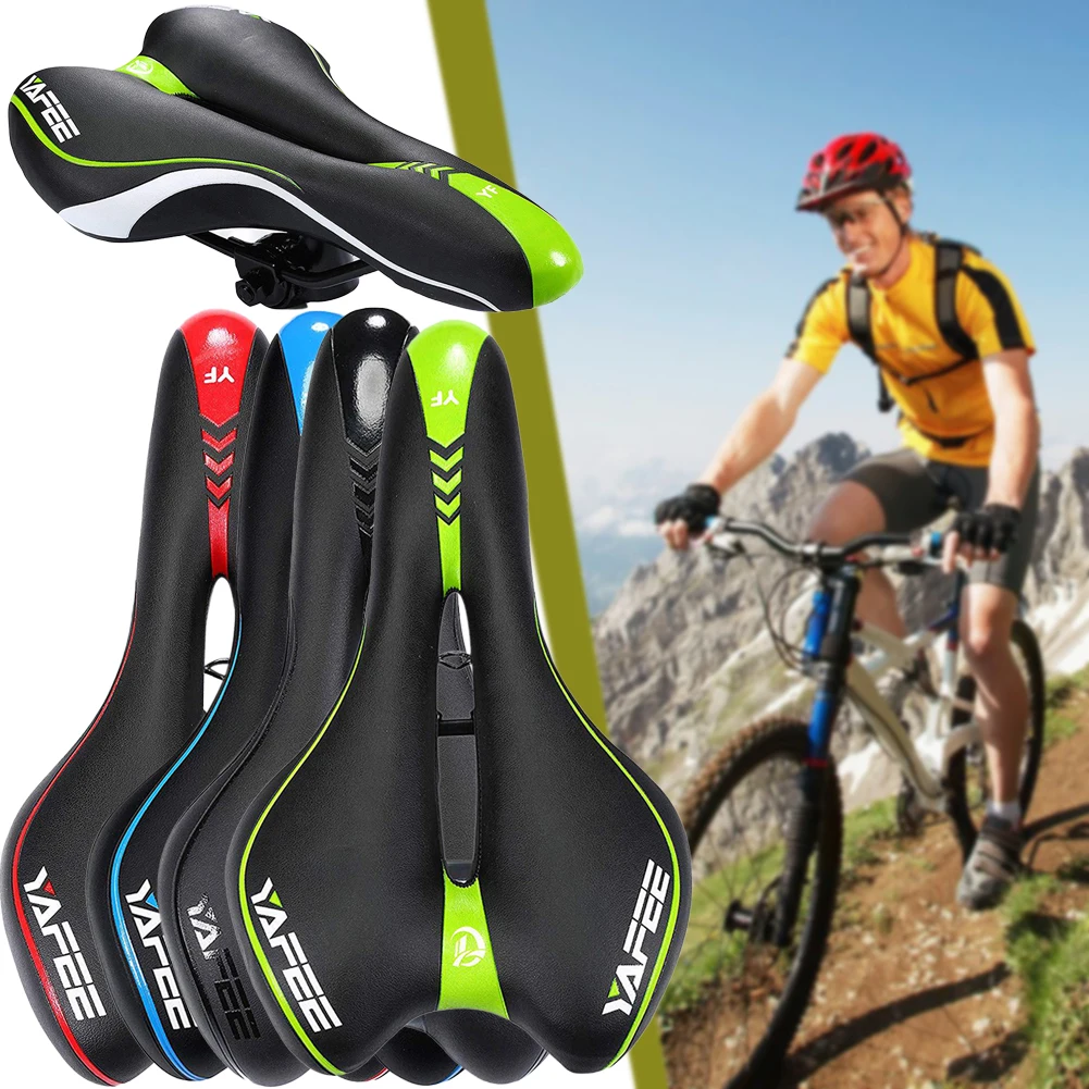 Bicycle Saddle MTB Mountain Road Bike Seat Hollow Gel