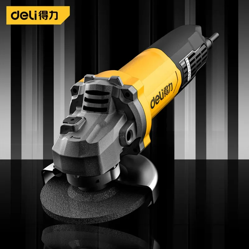 Deli 220V Mini Angle Grinder 860W high-power grinding tool 100mm cutting diamond electric tool polishing and grinding machine 2