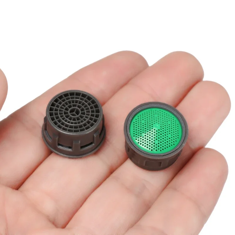 Faucet Aerator Basin Tap Filter Plastic Insert Replacement Nozzle Filter Flow Restrictor Replacement Parts 10PCS faucet aerator