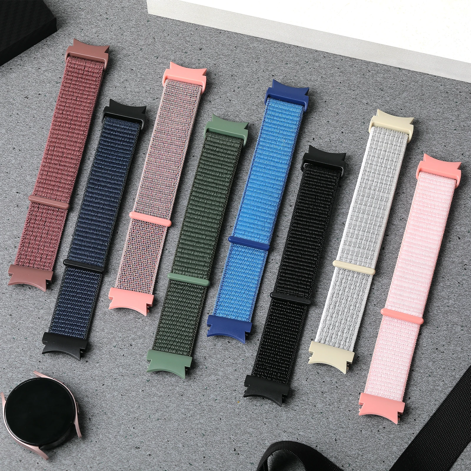 No Gaps Adjustable Nylon Strap Bracelet