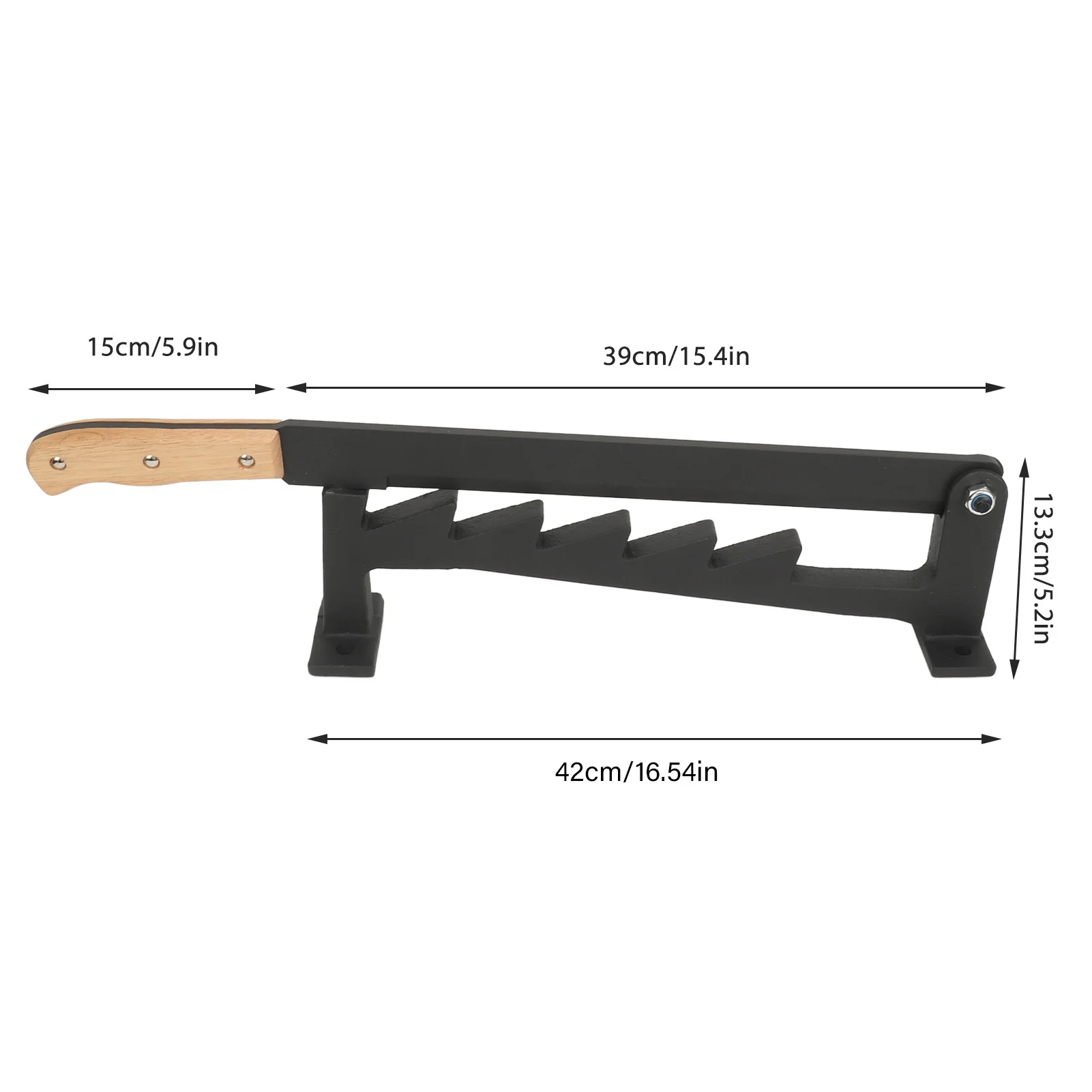 Wall Mounted Kindling Splitter for Wood High Manual Firewood Kindling Cutter Log Splitter Cracker for Indoor Outdoor Camping
