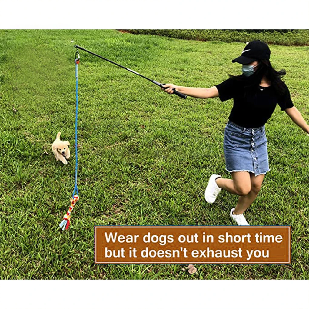 

Pet Play Toy Interactive Sport Training Teasers Entertainment Toys Rope