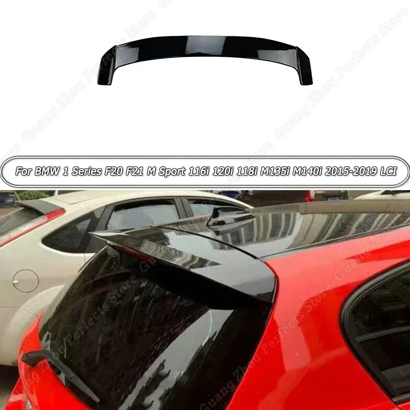 

Rear Trunk Roof Spoiler Wings ABS Car Accessories For BMW 1 Series LCI F20 F21 M Sport 116i 120i 118i M135i M140i 2015-2019