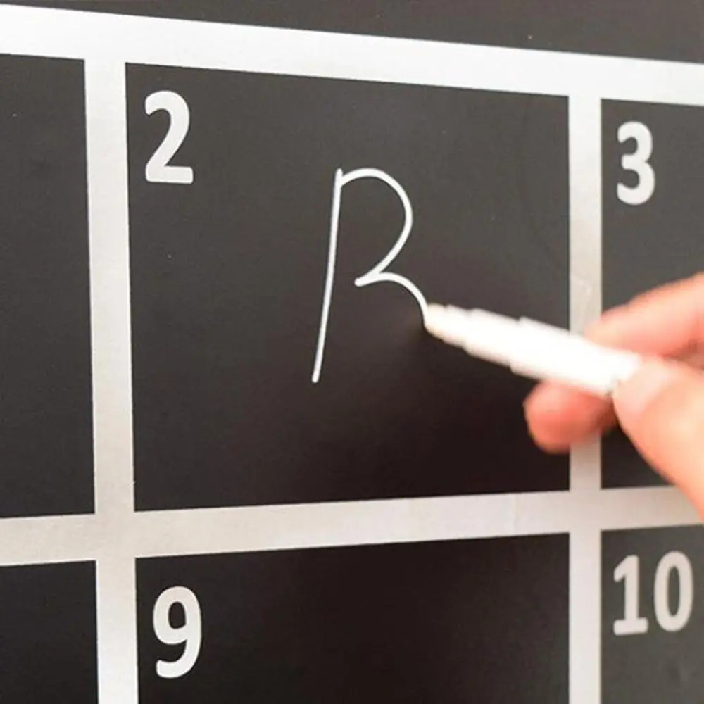 편리한 창의적인 사무용품 지울 수 있는 유리창 액체 분필 펜 마커 펜 먼지 없는 분필 칠판 펜