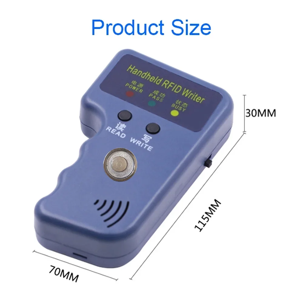 RW1990 TM Copier RFID Duplicator Reader TM1990 ibutton DS-1990A I-Button Handheld 125KHz T5577 EM4305 EM4100 Keys Tag Card rfid card reader,rfid chip reader