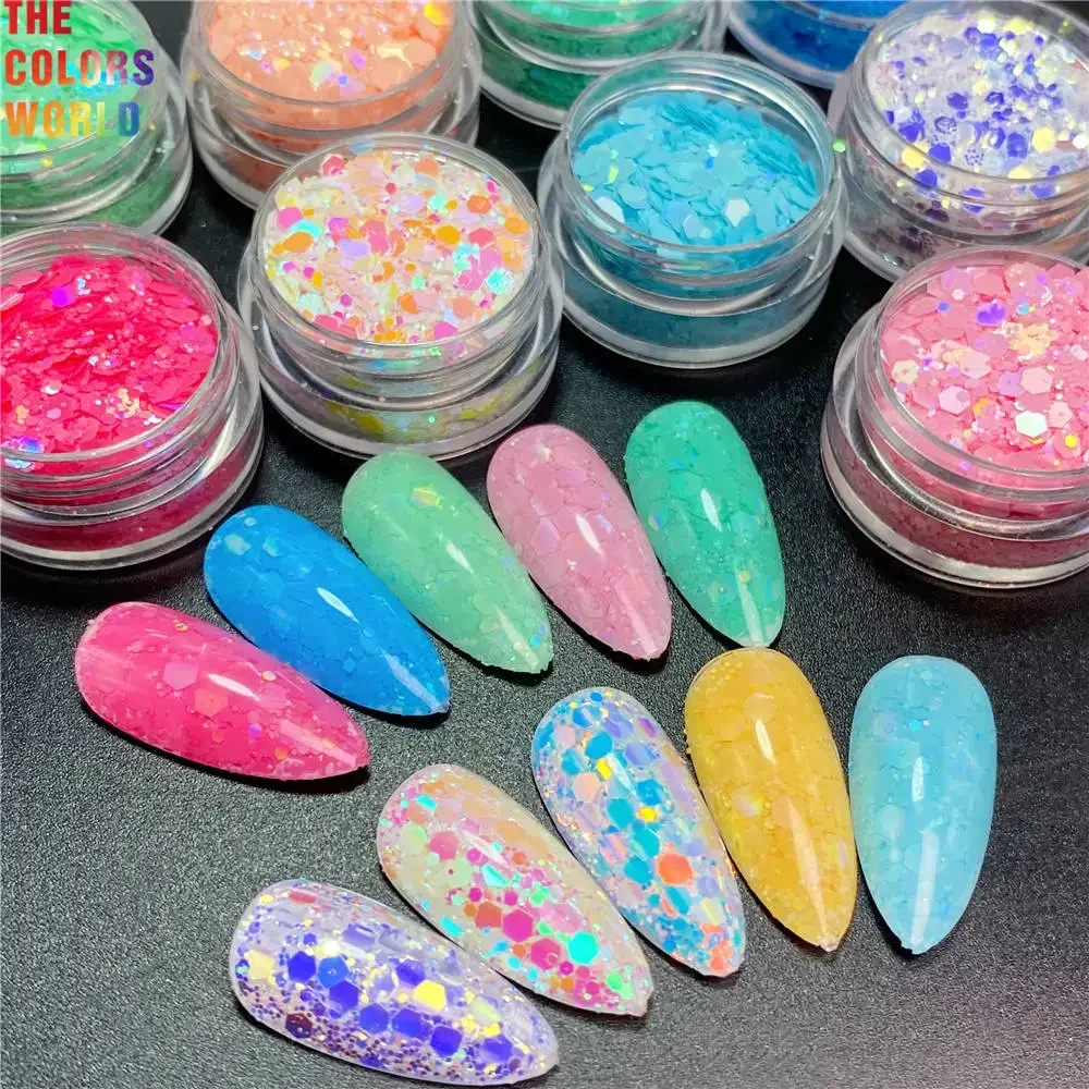 TCT-882  Chunky Glitter Bulk Wholesale Mix Multi Size Glitter Sequins For Resin Art Nails Hair Art Wedding Craft DIY Decoration