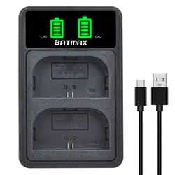 High-Capacity 2650mAh Rechargeable Camera Battery (1 Charger)