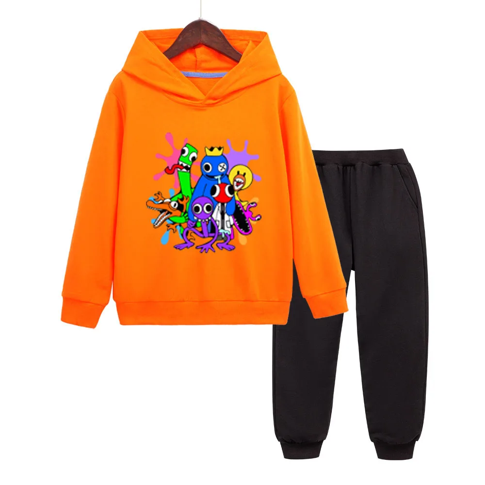 Set Felpa Con Cappuccio Per Ragazzi - Top E Pantaloni In Cotone, Leggeri E Traspiranti, Per Sport E Casual