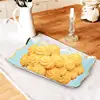 4pcs Disposable Serve Tray Food Serve Platter Fruit Cake Serving Tray Food Hold Container For Party Wedding Buffet Dessert Snack 4