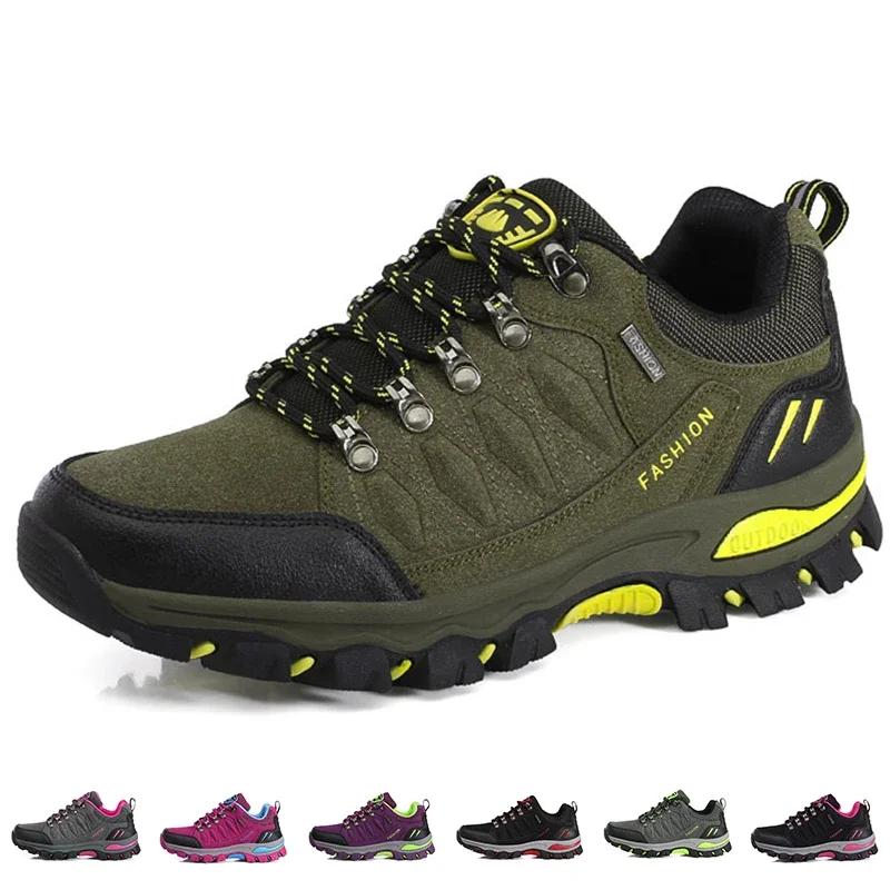 2023 Hiking Shoes Men Outdoor Mountain Climbing Shoes Unisex Trekking Shoes Woman Non-Slip Hiking Boots Trekking Sneakers