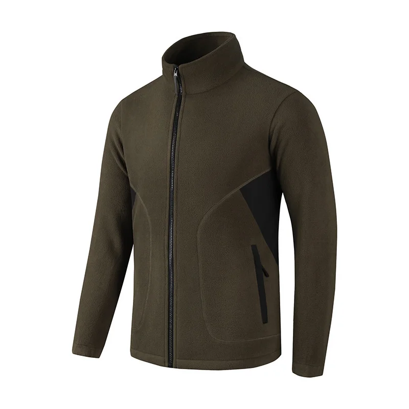 Men's Cold Jackets Heavy Winter Sweat-shirt Down Light Climbing Clothes Sweatshirt With Zipper Mens Cardigans Knitted Coat Icon